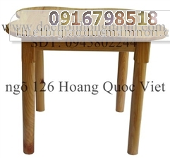 bàn ghế gỗ tự nhiên nguyên chất, láng mịn, bóng đẹp và bền 590000 VND